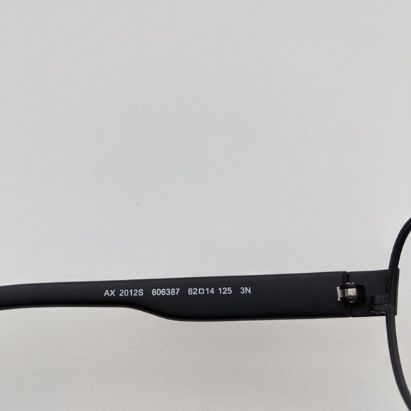 🕶️Frame Only! Armani Exchange AX2012S 606387 Sunglasses 62/14 125/ALG726🕶️ - Picture 7 of 9